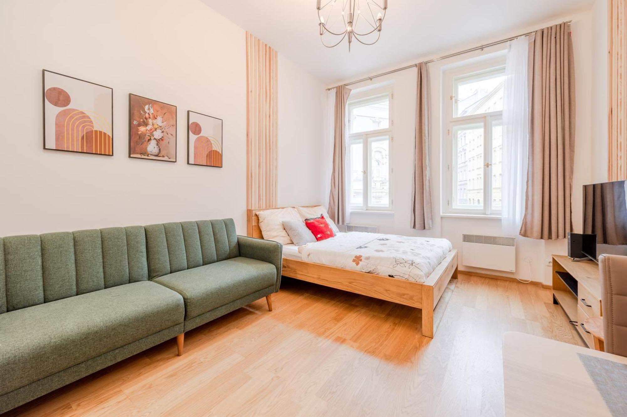 פראג Seifertova Apartments By Willstay מראה חיצוני תמונה
