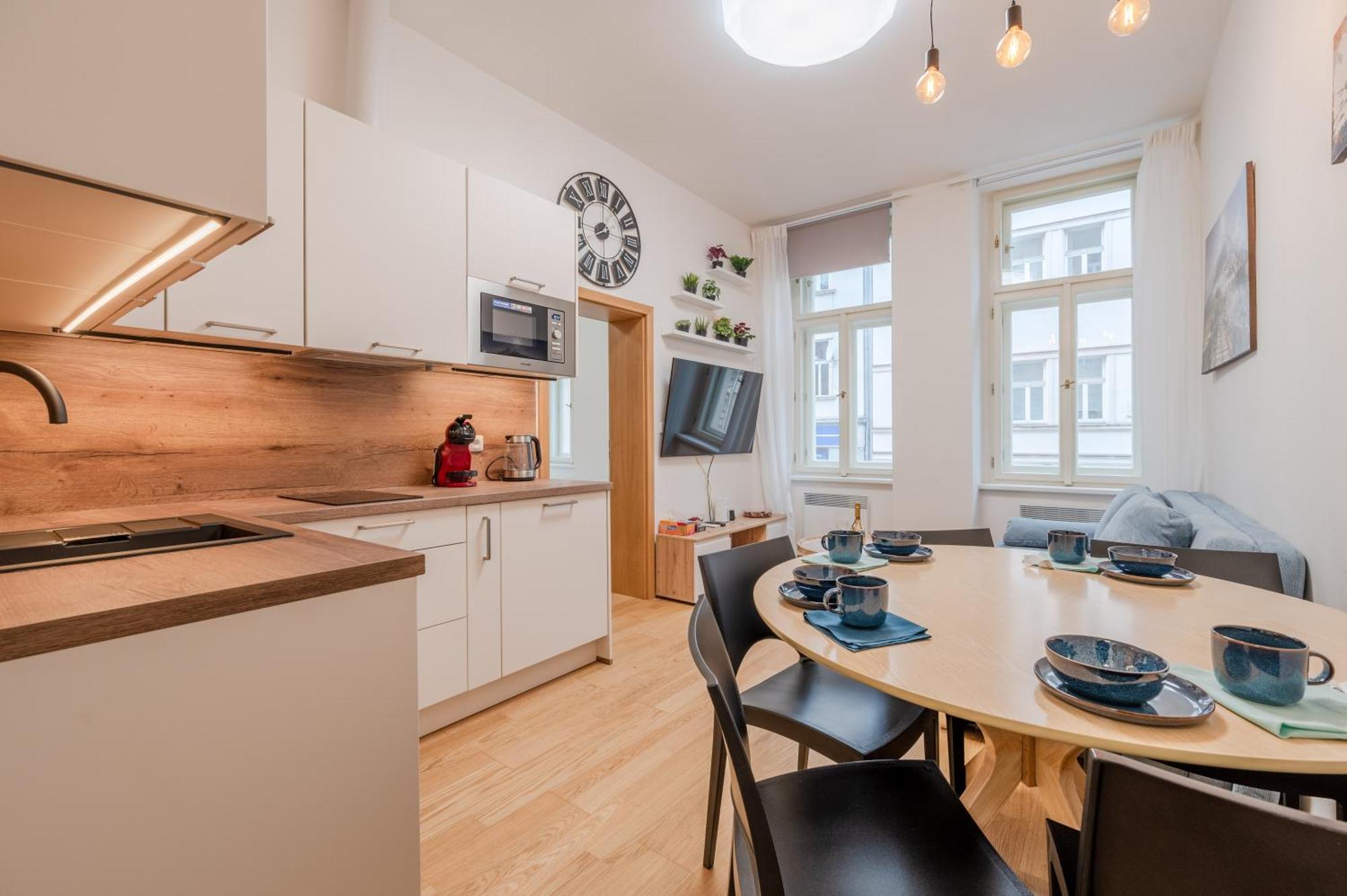 פראג Seifertova Apartments By Willstay מראה חיצוני תמונה