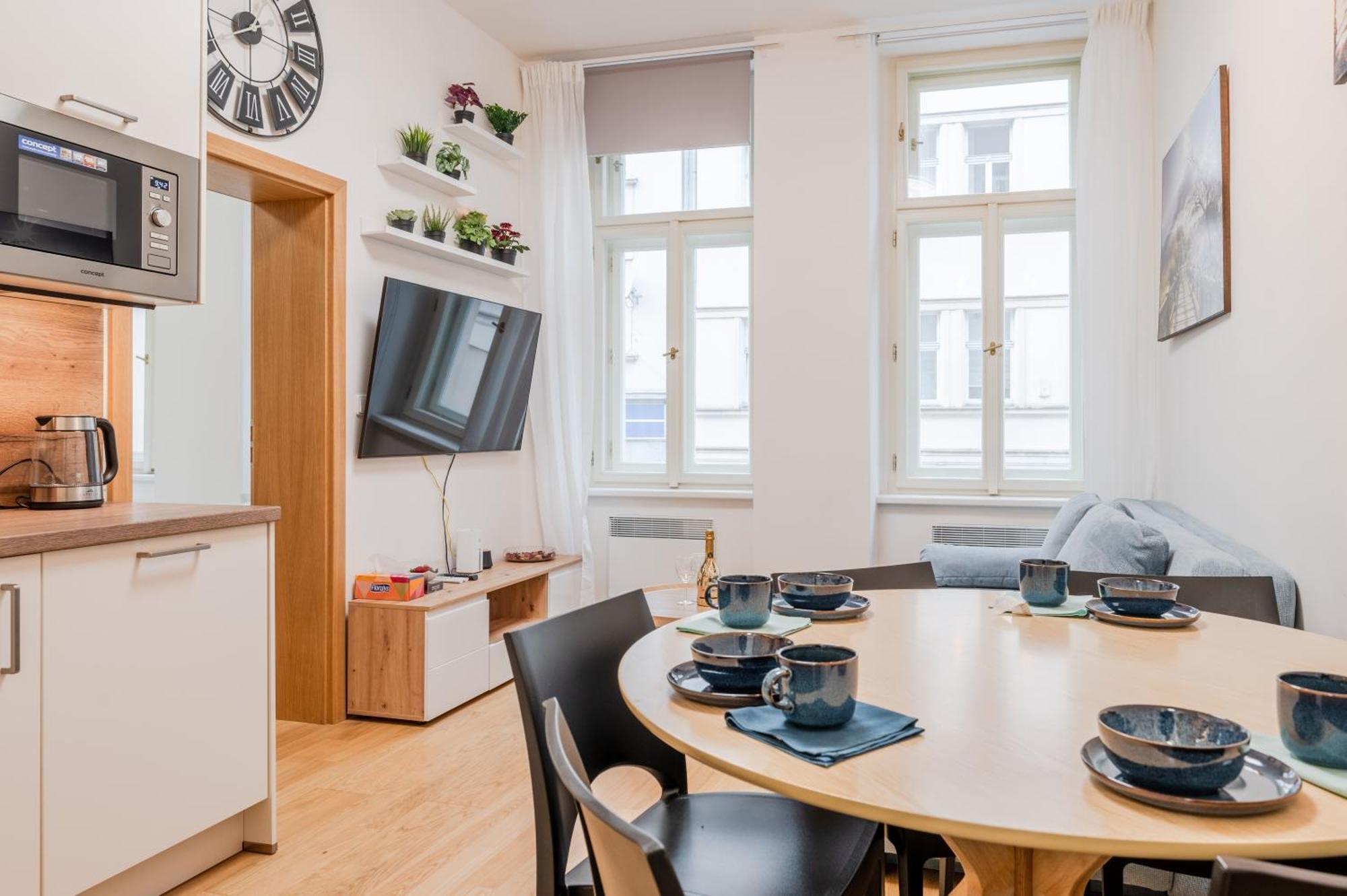 פראג Seifertova Apartments By Willstay מראה חיצוני תמונה